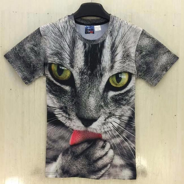 Mr.1991INC Cats T-shirt