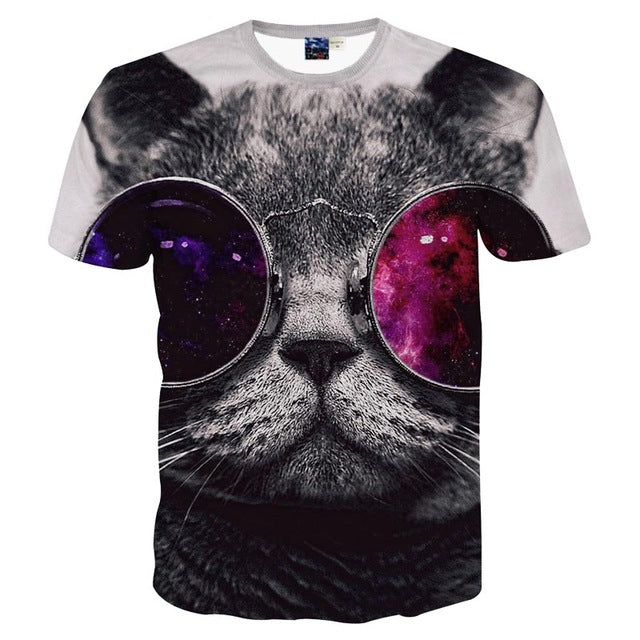 Mr.1991INC Cats T-shirt