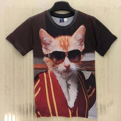 Mr.1991INC Cats T-shirt