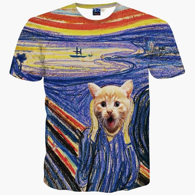 Mr.1991INC Cats T-shirt