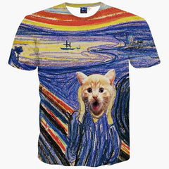 Mr.1991INC Cats T-shirt