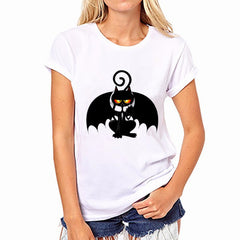 Cotton Printing Originality O-Neck Short Sleeve T-shirt Tops Shirt