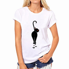 Cotton Printing Originality O-Neck Short Sleeve T-shirt Tops Shirt