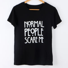 Cute Cat Print Tee Shirt