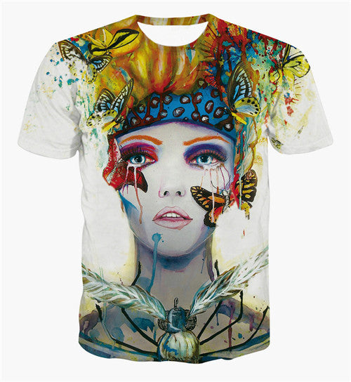 3d Cat Eating Tacos Pizza Shirts Galaxy Space Tee Tops