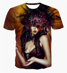 3d Cat Eating Tacos Pizza Shirts Galaxy Space Tee Tops