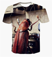 3d Cat Eating Tacos Pizza Shirts Galaxy Space Tee Tops