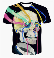 3d Cat Eating Tacos Pizza Shirts Galaxy Space Tee Tops