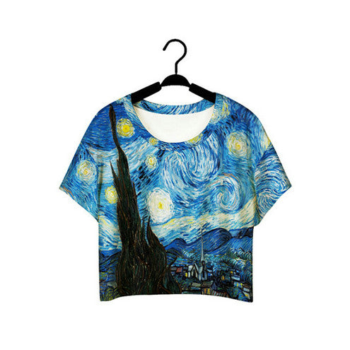 Black Cat Shining Eyes T-shirts