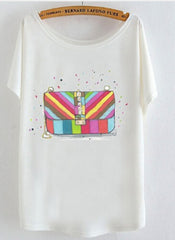 Newest batwing Cat sleeve t shirt