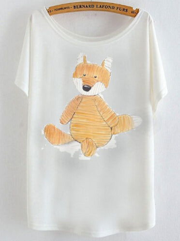 Newest batwing Cat sleeve t shirt