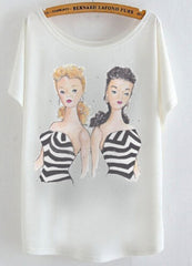 Newest batwing Cat sleeve t shirt