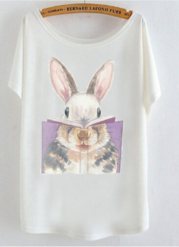 Newest batwing Cat sleeve t shirt