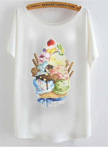 Newest batwing Cat sleeve t shirt