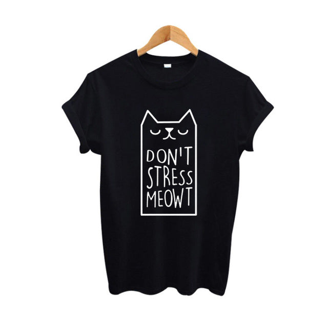 Don't Stress Meowt Cat Tshirt
