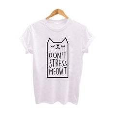 Don't Stress Meowt Cat Tshirt