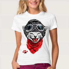 Happy Universe Flying Cat 3D T shirt