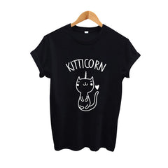 Cute Cat T-Shirt Kitticorn Kitty Kitten T Shirt