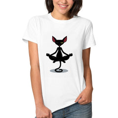 Summer Naughty Black Cat 3D Tshirt