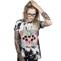 Anti Social Cat T-shirt