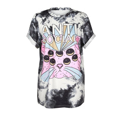 Anti Social Cat T-shirt
