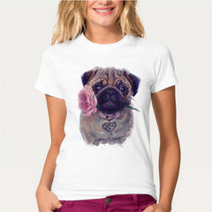 Hopuptee brand+I'm happy unicorn cat print T Shirt