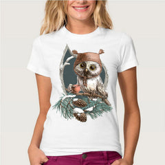 Hopuptee brand+I'm happy unicorn cat print T Shirt