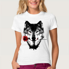 Hopuptee brand+I'm happy unicorn cat print T Shirt