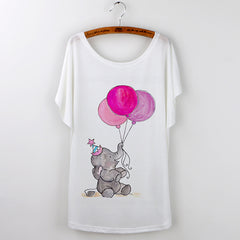 Harajuku Cute Cat T-Shirts