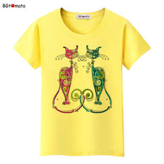 Elegent cats shirt ize