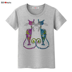 Elegent cats shirt ize