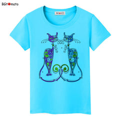 Elegent cats shirt ize