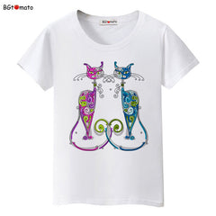 Elegent cats shirt ize