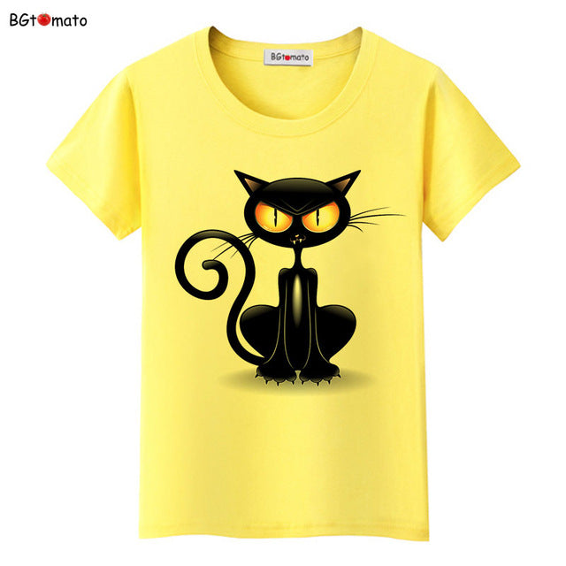 Beautiful black cats lovely t-shirt