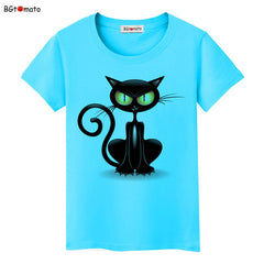 Beautiful black cats lovely t-shirt