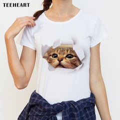 Cute Cat Design T Shirt